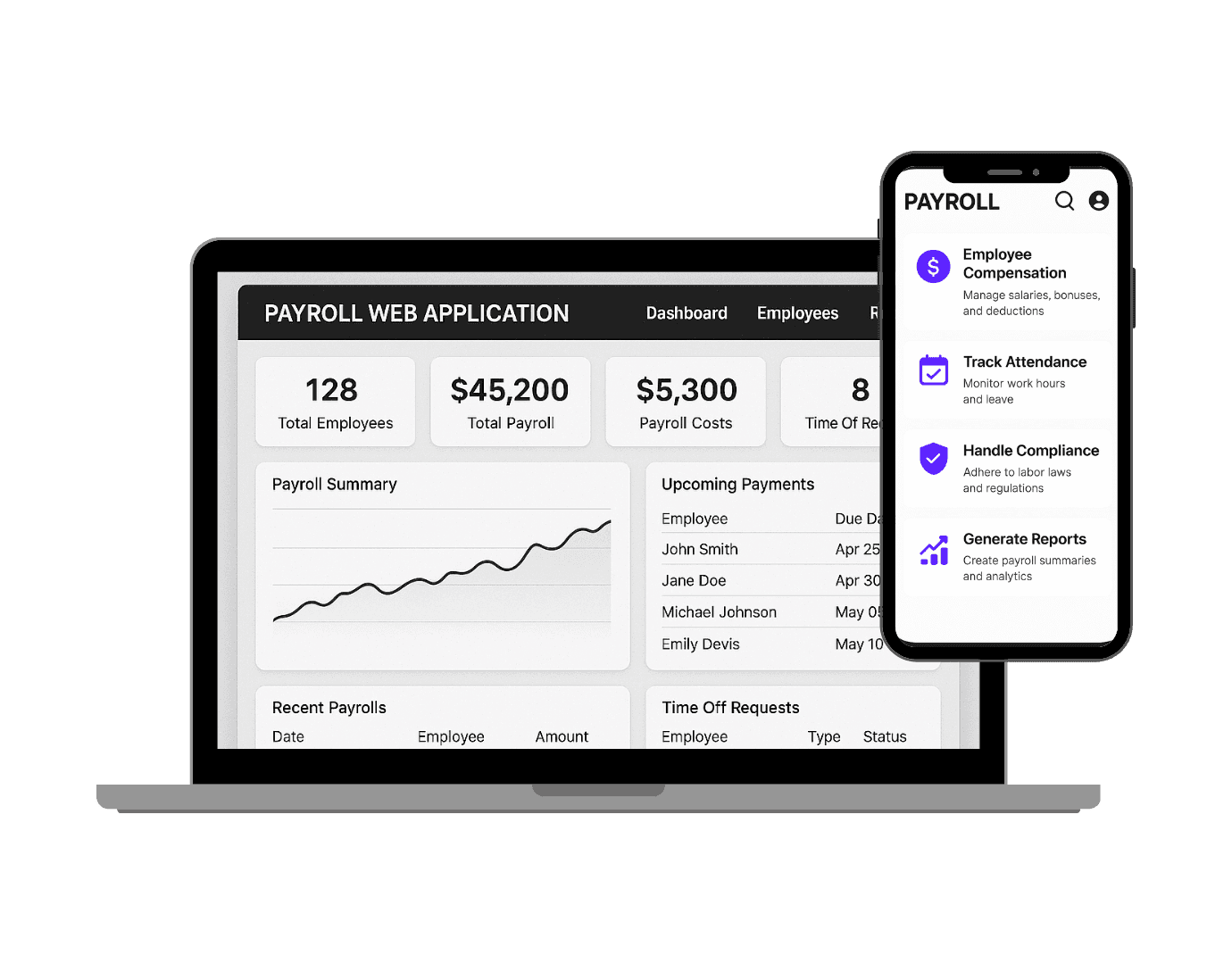 Payroll Web Application